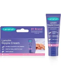 Lansinoh HPA Lanolin Cream for Breastfeeding Mothers - 1.41 oz tube