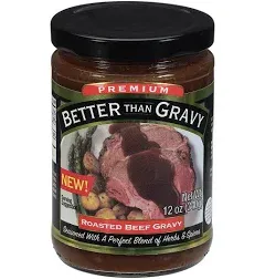 Better Than Gravy Premium Roasted Gravy, Beef (12 oz)