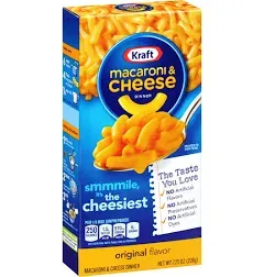 Kraft Macaroni & Cheese Dinner, Original Flavor - 7.25 oz