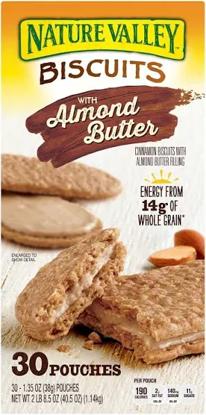 Nature Valley Almond Butter Biscuits