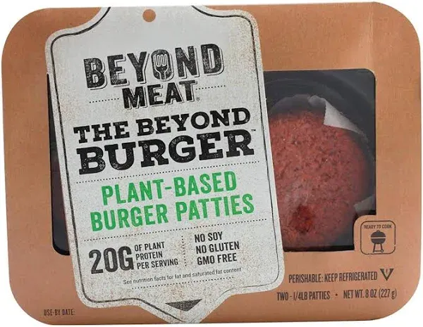 Beyond Meat Beyond Burger Plant Based Patties