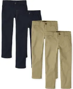 The Children's Place Boys' Husky Stretch Skinny Chino Pants