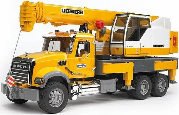 Mack Granite Liebherr Crane Truck