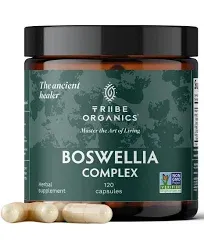 Tribe Organics Boswellia Complex, 120 Capsules