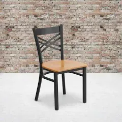 Flash Furniture Hercules Series Back Metal Restaurant Chair