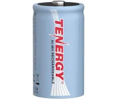 D Tenergy NiMH Rechargeable Battery