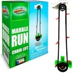 Marble Genius Automatic Chain Lift - The Perfect Marble Run Accessory Add-On Set for Creating Exciting Mazes, Tracks, and Races