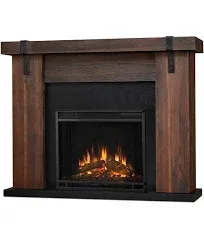 Real Flame - Aspen Electric Fireplace - Chestnut Barnwood