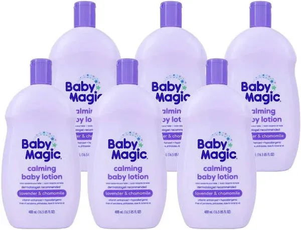 Baby Magic Calming Lotion, Lavender Chamomile - 887 ml