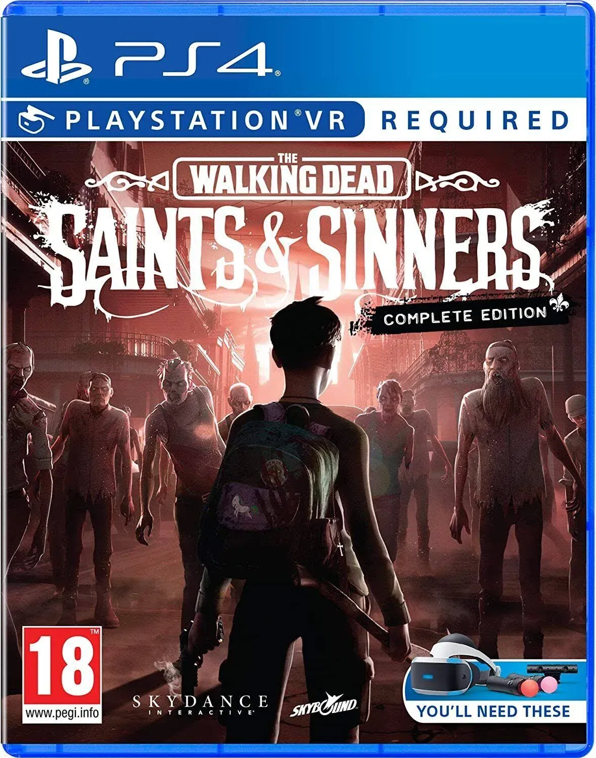 PS4 PlayStation CUSA 24757 The Walking Dead Saints &amp; Sinners Complete Edition N