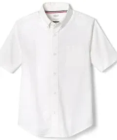 French Toast Boys Short Sleeve Oxford Shirt