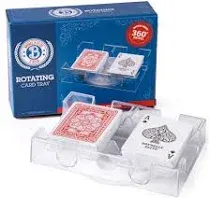 Brybelly GPLA-111 Elite Rotating Playing Card Tray  2-Deck