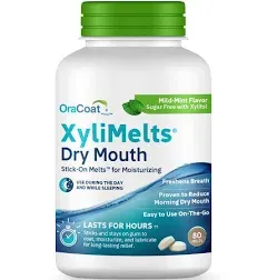 Oracoat XyliMelts Dry Mouth Relief Oral Adhering Discs