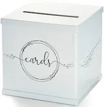 Hayley Cherie White Gift Card Box