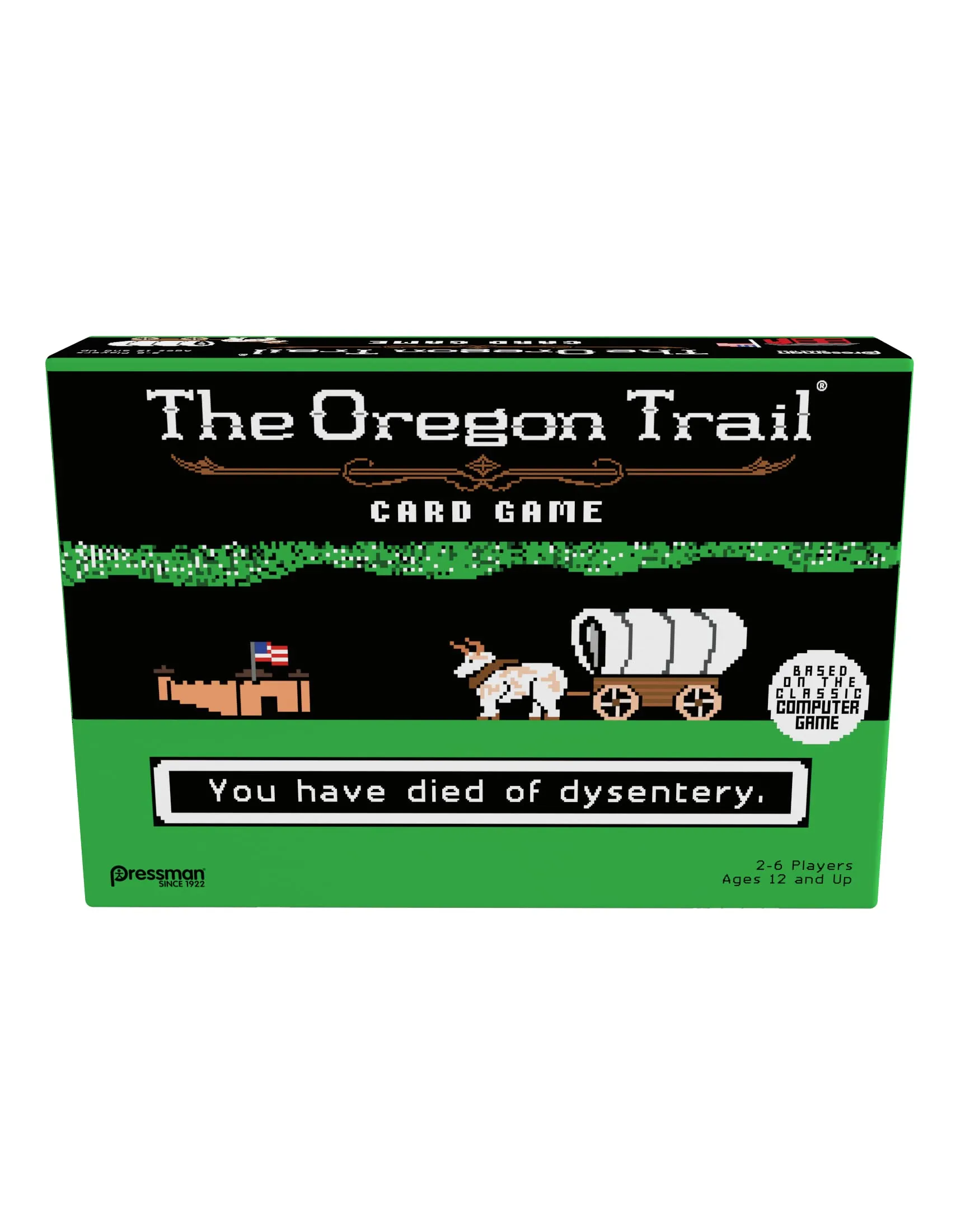 The Oregon Trail Card Game 2-6 Players Strategy Ages 12+ New, Open Box