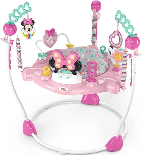 Bright Starts Disney Baby 2-in-1 Adjustable Baby Walker with Activity Station