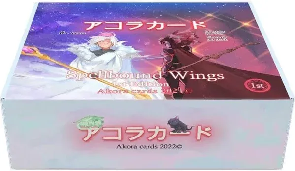 Akora TCG Spellbound Wings 1st Edition Booster Box Display  NEW