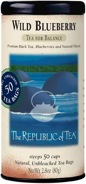 The Republic of Tea Wild Blueberry Black Tea