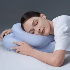 SKG Cervical Neck Pillow Ergonomic Neck Pillow with Adjustable Pillow Raiser for Side & Back Sleepers