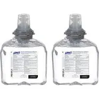 Purell TFX Green Certified Instant Hand Sanitizer Foam Refill, 1200ml, Clear