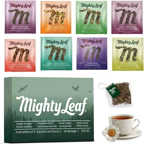 Mighty-leaf Tea Bags Spring Sampler Assortment