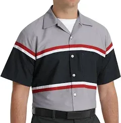 Red Kap Men&#039;s Short Sleeve Technician Shirt