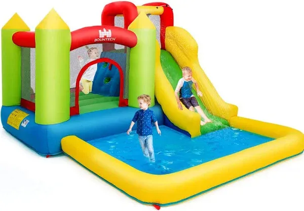 Costway Inflatable Bounce House Water Slide Jump Bouncer Blower