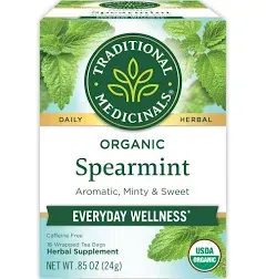 Traditional Medicinals Organic Spearmint Herbal Tea