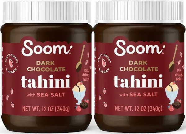 Soom Dark Chocolate Sea Salt Tahini