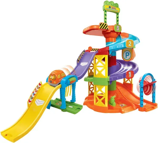 VTech Go! Go! Smart Wheels Spinning Spiral Tower With Cars