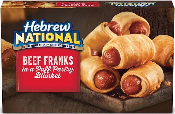 Hebrew National Beef Franks in a Blanket