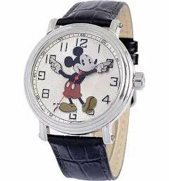 Disney Mickey Mouse Adult Vintage Articulating Hands Analog Quartz Watch