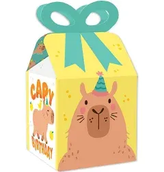 Capy Birthday Square Favor Gift Boxes