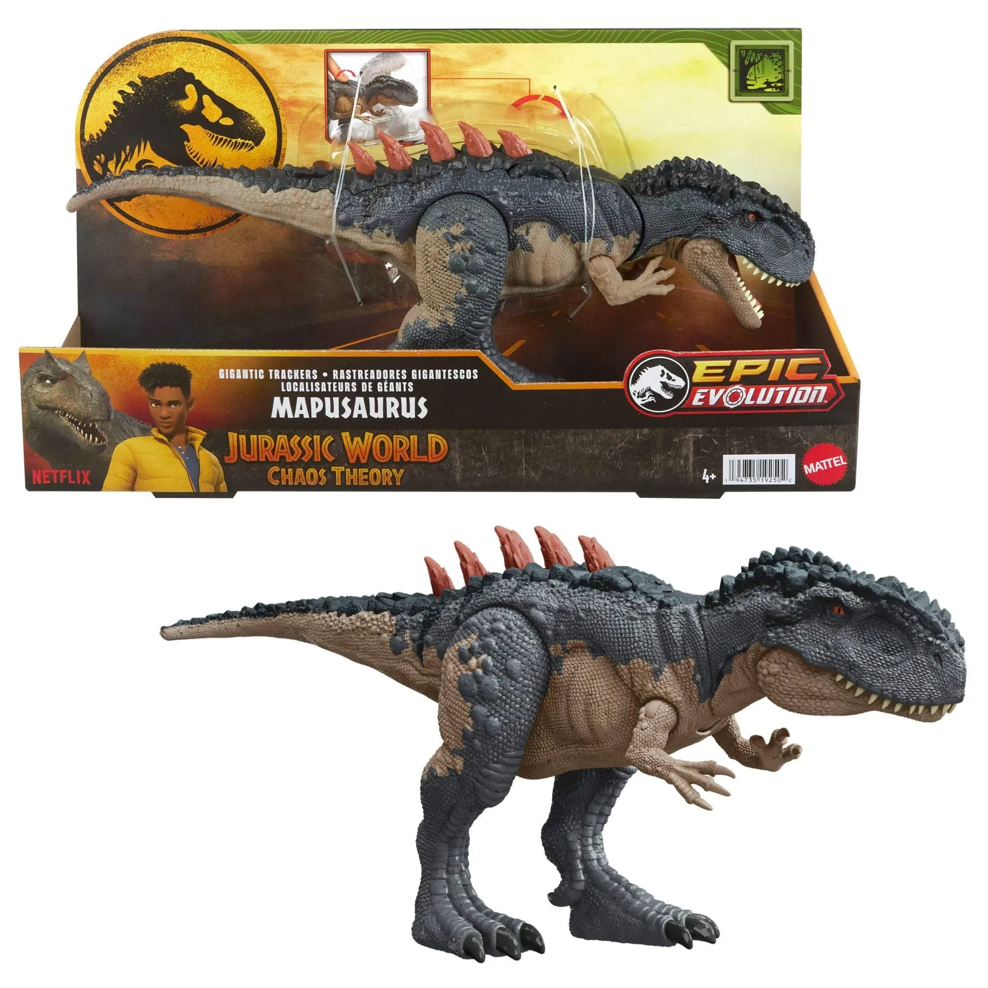 Jurassic World Gigantic Trackers Mapusaurus Action Figure