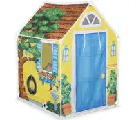 Melissa & Doug Cozy Cottage Fabric Play Tent and Storage Tote NIB