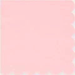 Cotton Candy Pink Small Napkins (x 16)