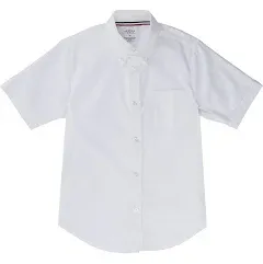 French Toast Boys Short Sleeve Oxford Shirt