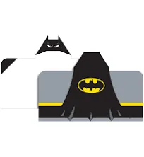 Batman Kids Super Soft Cotton Terry Hooded Towel Wrap