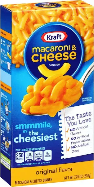 Kraft Original Macaroni Cheese Dinner