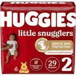 Huggies Little Snugglers Baby Diapers - Size 2 29 ct