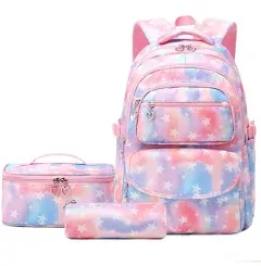 Forestfish Kids School Backpacks Set