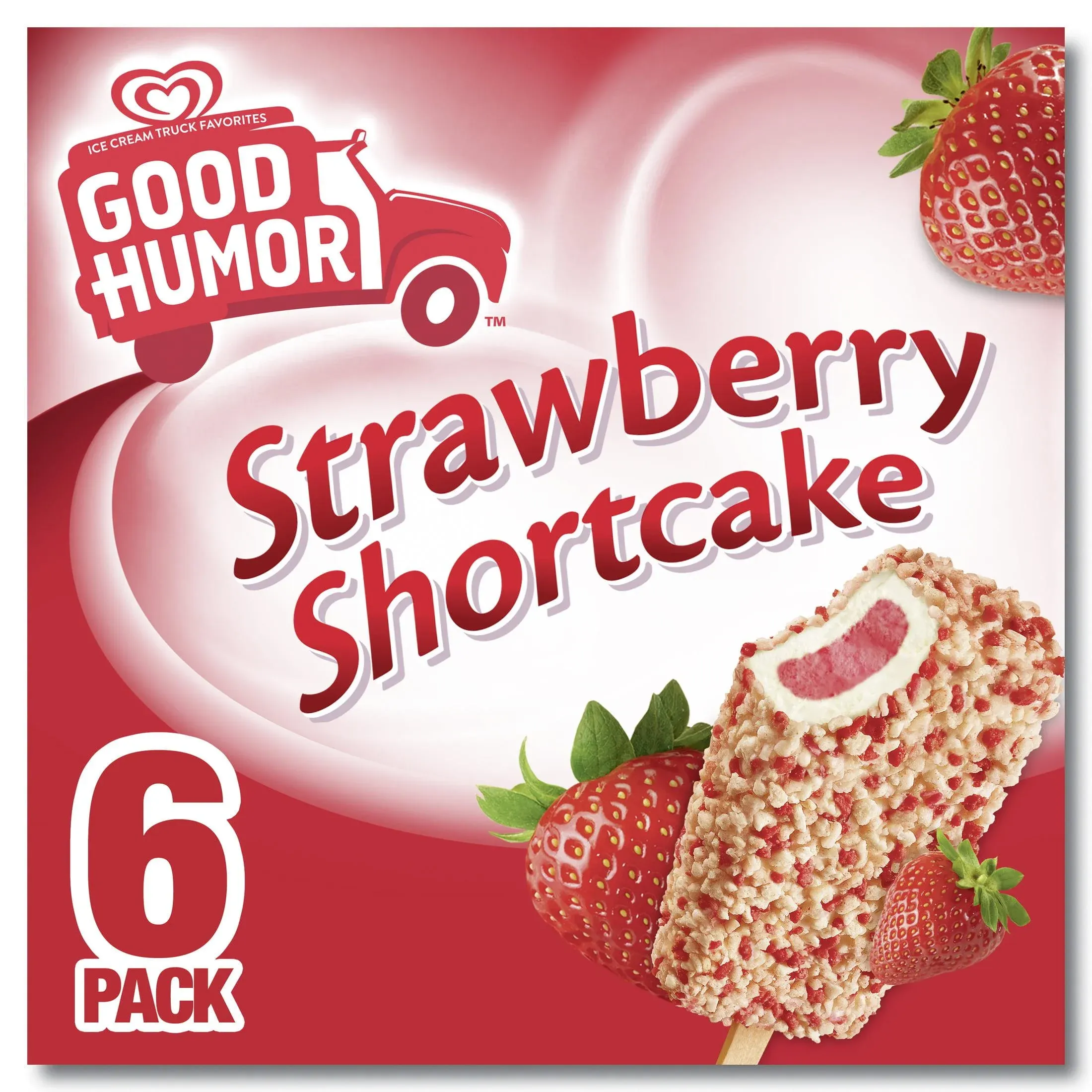 Good Humor Frozen Strawberry Shortcake Dessert Bars