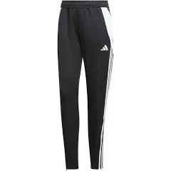 adidas Women's Tiro 24 Training Pants, Black/Clear Pink