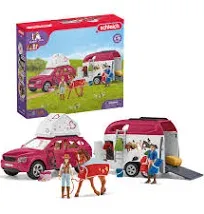 Schleich Horse Adventures Playset with Car and Trailer