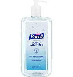 Purell&reg; Advanced Refreshing Gel Hand Sanitizer, 2 Fl Oz, Clean Scent, Pack Of 24 Bottles