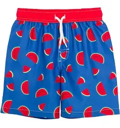 Cabana Life Watermelon Toddler Boys Hybrid Shorts Swim Trunks