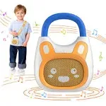 Alilo Pocket Bunny Portable Sound Machine for Baby, Kids Audio Player Preloaded 120+ Stories/Music/Lullabies/Soothing Sound, 2 Timers and Memory