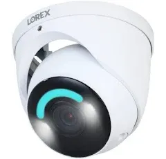 Lorex 4K Deterrence Dome AI PoE IP Wired Add-On Security Camera Only (M. Ref)