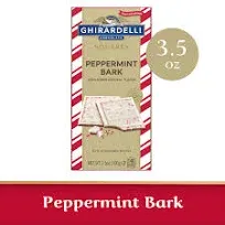 Ghirardelli Peppermint Bark Chocolate Squares