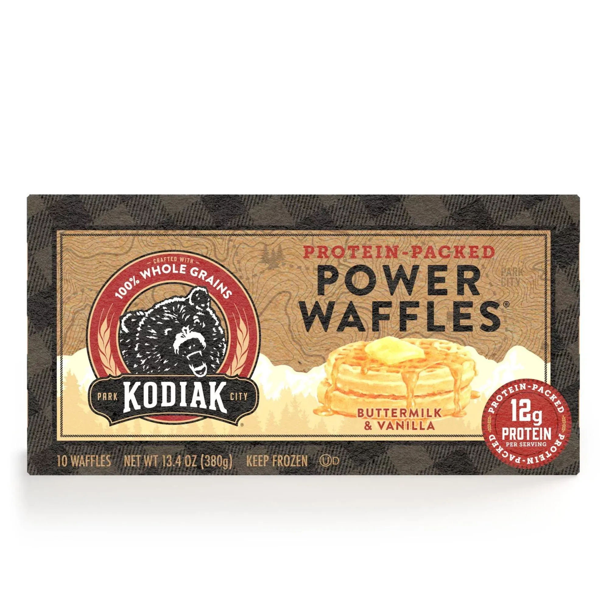 Kodiak Power Waffles Buttermilk & Vanilla